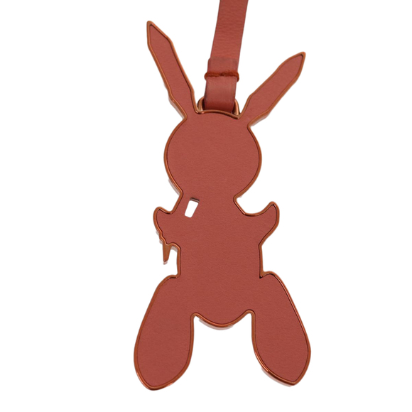 LOUIS VUITTON Jeff Coons Rabbit Charm Pink M62733 LV Auth 30505A - Picture 3 of 11